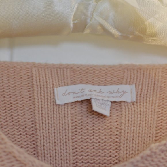 American Eagle: Don't Ask Why Ribbed Sweater - Picture 2 of 3